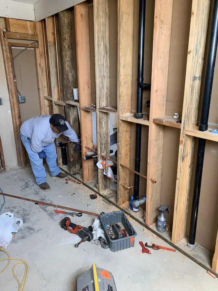 Commercial rough-in plumbing for Trenchless Sewer Repair in Lonesome Pines Estates